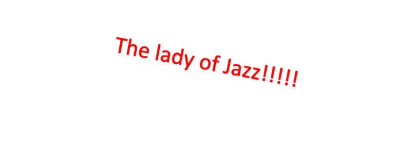 The laddy of Jazz